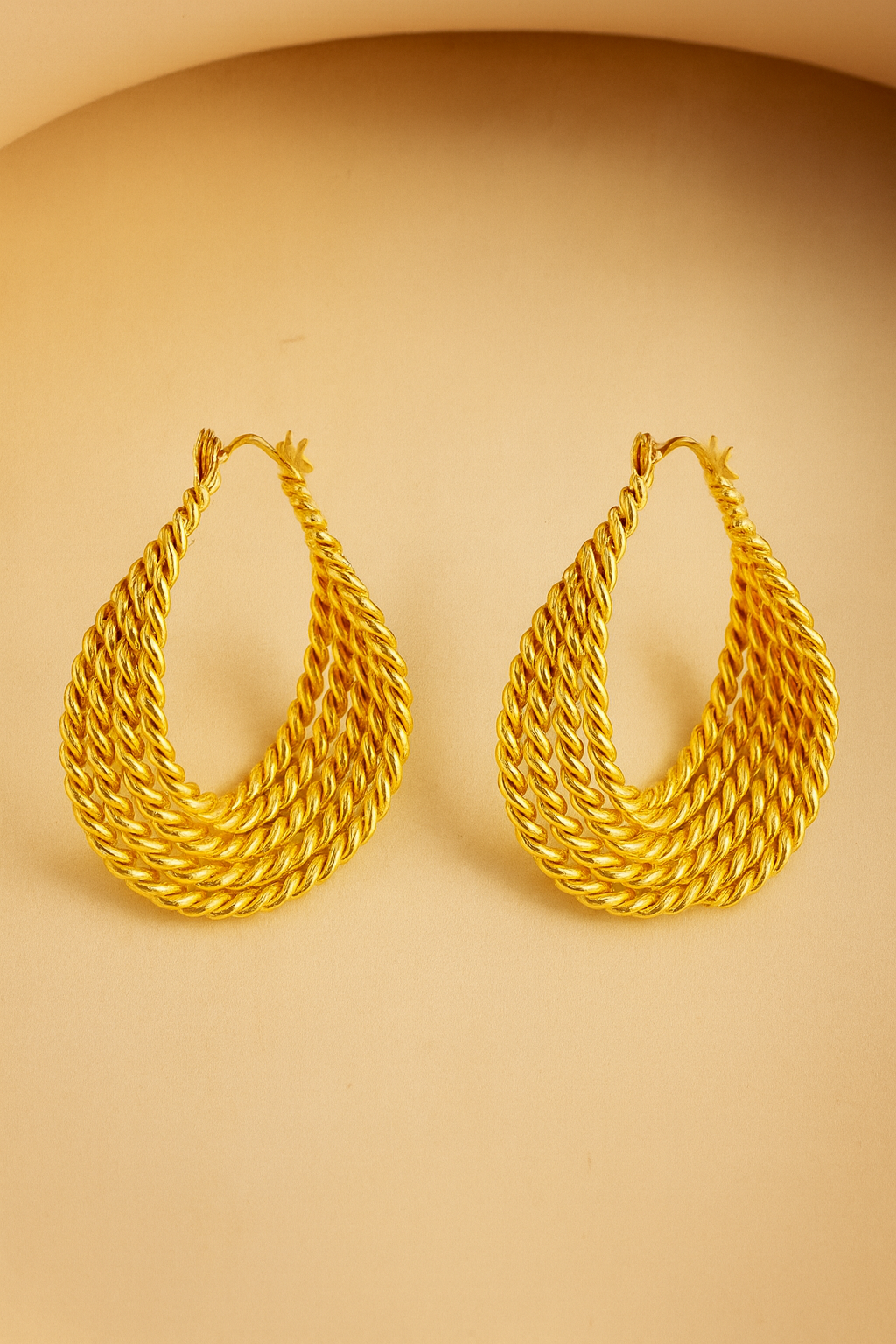 Maison d'Oro - Oorbellen Leontine Goud